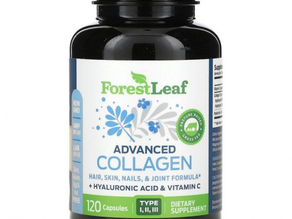 Forest Leaf, Advanced Collagen, 120 капсул