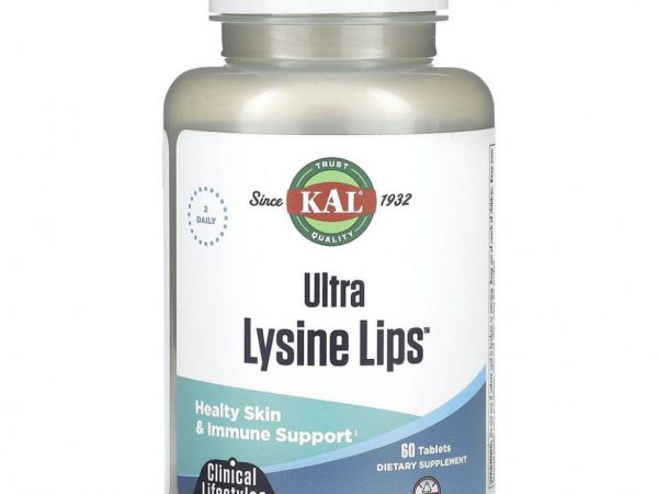 KAL, Ultra Lysine Lips, 60 таблеток