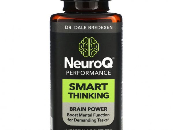 LifeSeasons, NeuroQ Performance, Smart Thinking, 60 растительных капсул