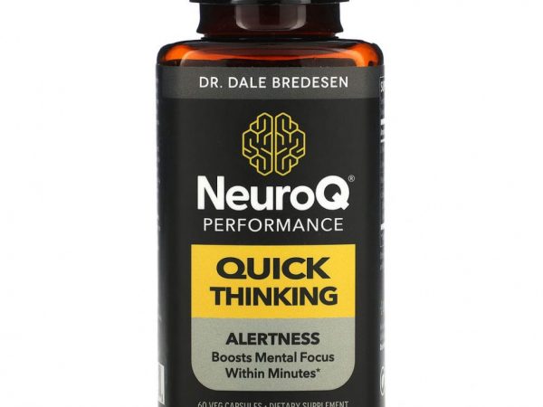 LifeSeasons, NeuroQ Performance, со вкусом быстрого мышления, 60 растительных капсул
