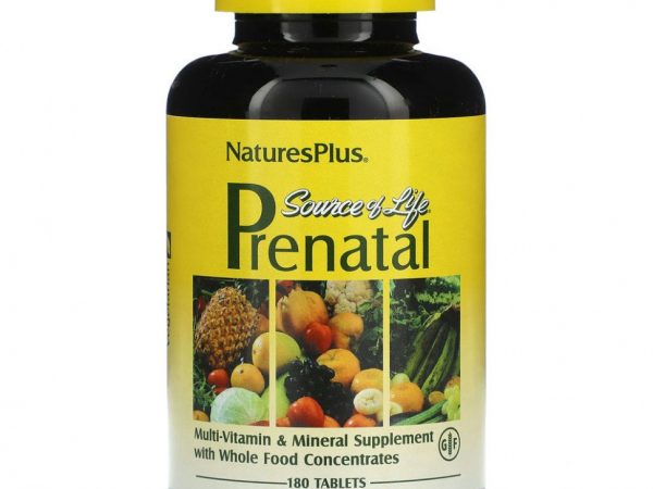 NaturesPlus, Source of Life, для беременных, 180 таблеток