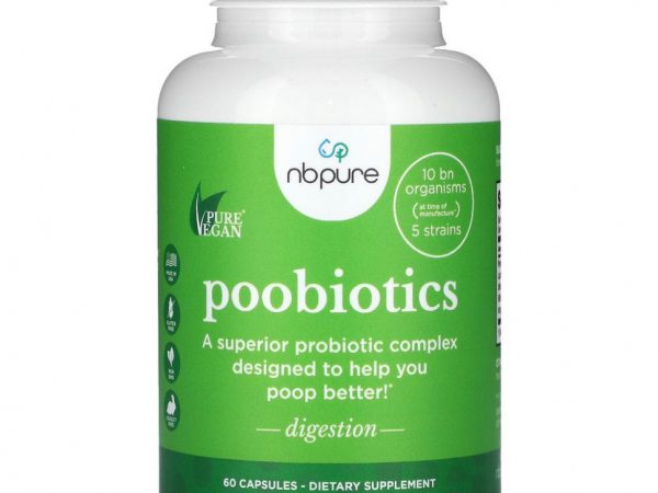 NB Pure, Poobiotics`` 60 капсул