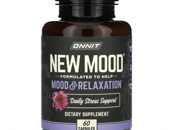 Onnit, New Mood, Mood & Relaxation, 60 капсул
