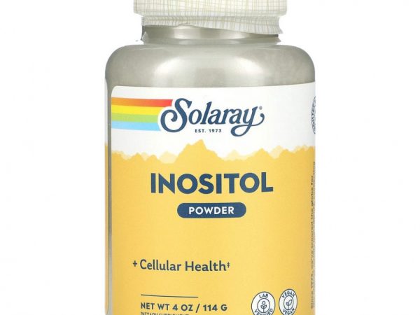 Solaray, Инозитол, порошок, 114 г (4 унции)