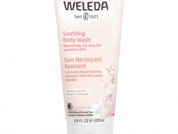 Weleda, Успокаивающий гель для душа с миндалем, 200 мл (6,8 жидк. унции)