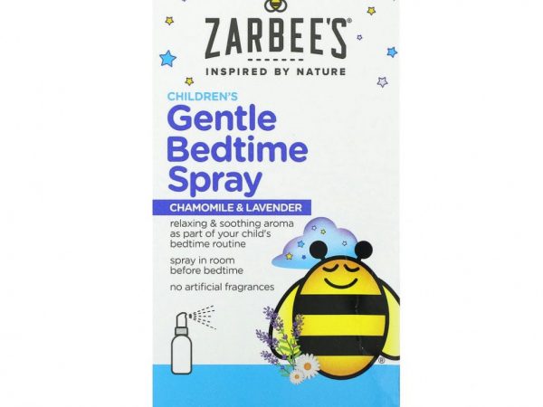 Zarbee's, Детский спрей перед сном, ромашка и лаванда, 59 мл (2 жидк. Унции)