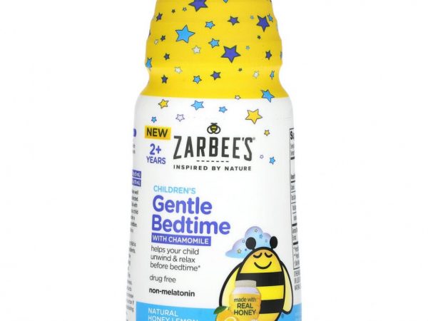 Zarbee's, Для детей, с ромашкой, для детей от 2 лет, натуральный мед и лимон, 118 мл (4 жидк. Унции)