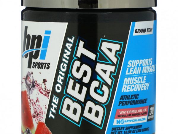 BPI Sports, Best BCAA, арбуз со льдом, 300 г (10,58 унции)
