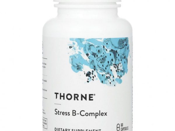 Thorne Research, комплекс витаминов группы B, против стресса, 60 капсул