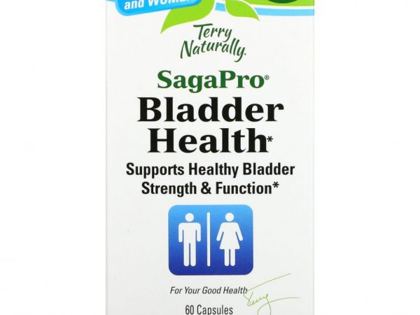 Terry Naturally, SagaPro, добавка для поддержки здоровья мочевого пузыря, 60 капсул