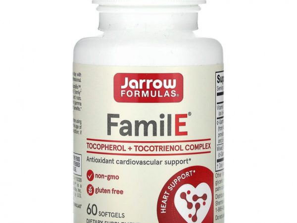 Jarrow Formulas, Famil-E, 60 капсул