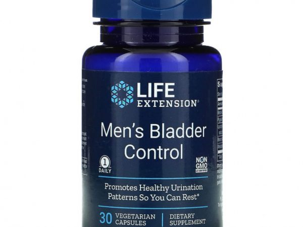 Life Extension, Для мужчин, контролирующих мочевой пузырь, 30 вегетарианских капсул