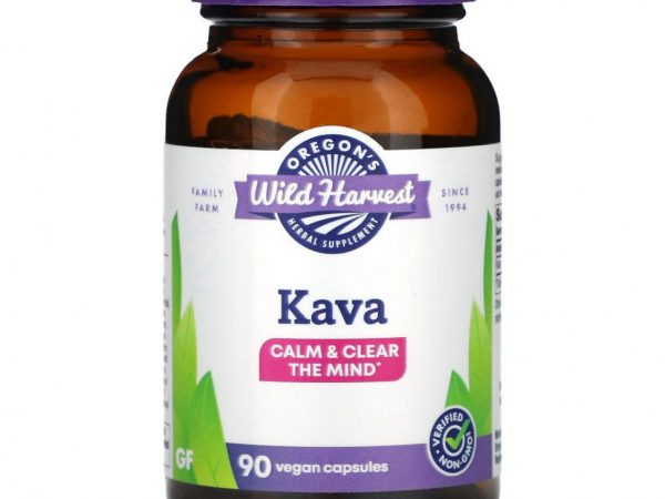 Oregons Wild Harvest, Корень кавы, 90 растительных капсул без ГМО