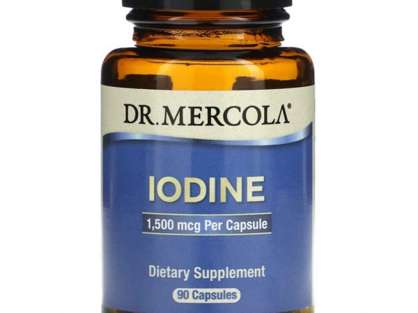 Dr. Mercola, Iodine, 1,500 mcg, 90 Capsules