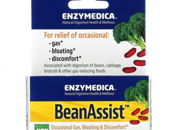 Enzymedica, BeanAssist, 30 капсул