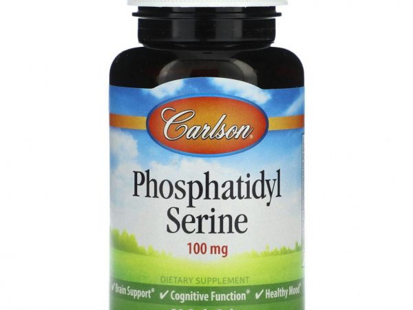 Carlson, Phosphatidyl Serine, 100 mg, 90 Soft Gels
