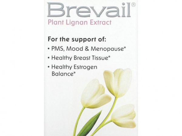 Barlean's, Brevail, экстракт лигнана из растений, 30 капсул