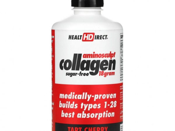 Health Direct, AminoSculpt, коллаген, вишня, 887 мл (30 жидк. унций)