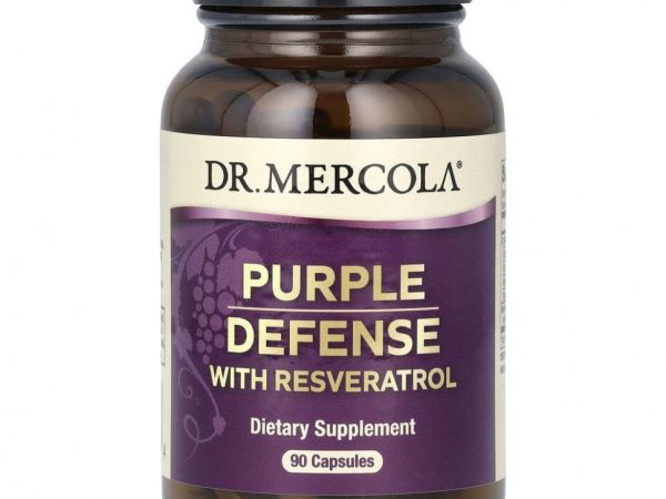 Dr. Mercola, Purple Defense with Resveratrol, 90 Capsules