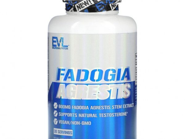 EVLution Nutrition, Fadogia Agrestis, 30 растительных капсул