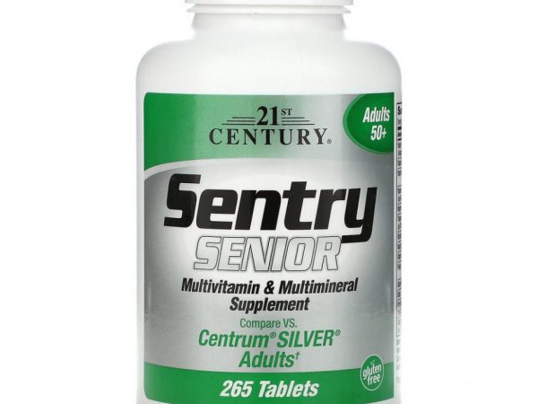 21st Century, Sentry Senior, мультивитаминная и мультиминеральная добавка, для взрослых от 50 лет, 265 таблеток