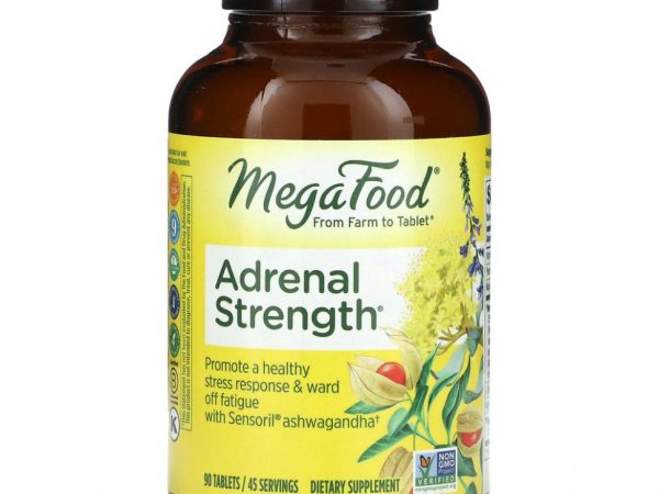 MegaFood, Adrenal Strength, 90 таблеток