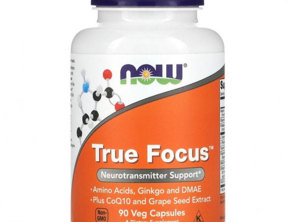 NOW Foods, True Focus, 90 растительных капсул