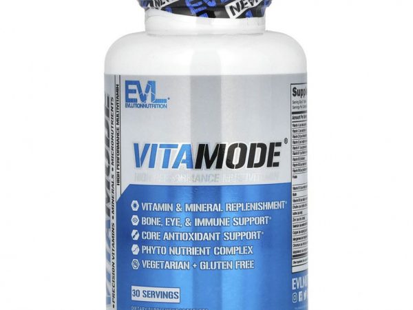 EVLution Nutrition, VitaMode, High Performance Multi Vitamin, 60 Tablets