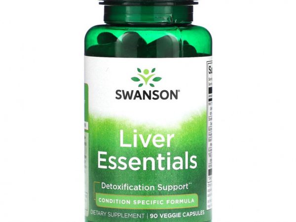 Swanson, Liver Essentials, 90 растительных капсул