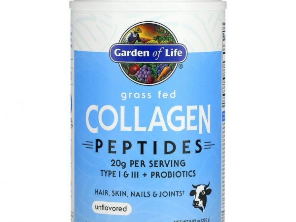 Garden of Life, экологически чистые пептиды коллагена, без вкусовых добавок, 280 г (9.87 унций)