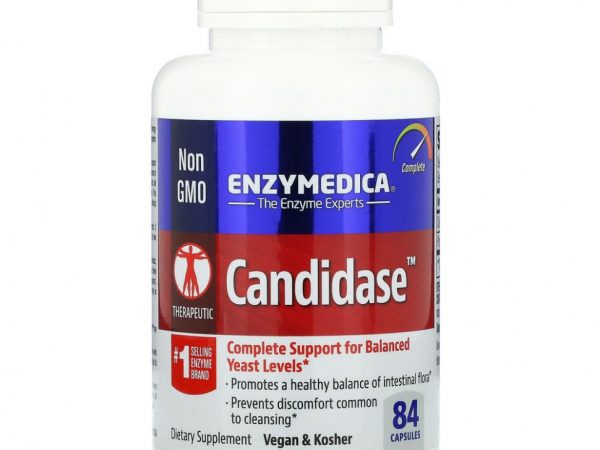 Enzymedica, Candidase, 84 капсулы