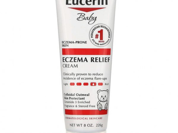 Eucerin, крем от экземы, для детей, 226 г (8 унций)