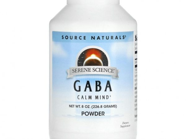 Source Naturals, порошок GABA, 226,8 г (8 унций)