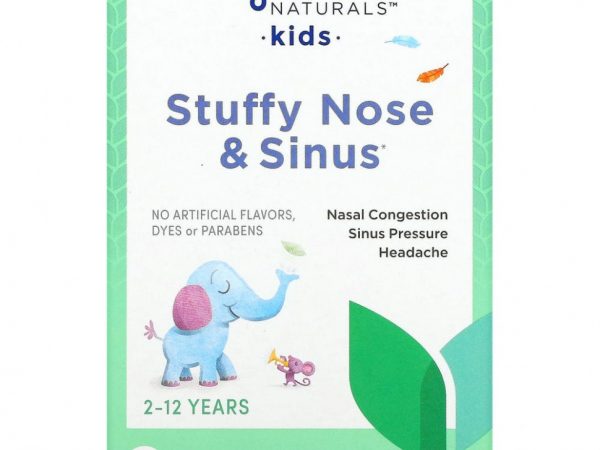 Hyland's, таблетки для детей при заложенности носа и носовых пазух, от 2 до 12 лет, 50 быстрорастворимых таблеток