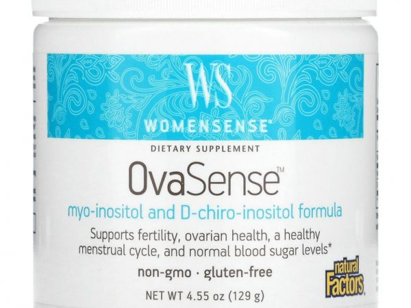Natural Factors, Womensense, PCOSense, 129 г (4,55 унции)
