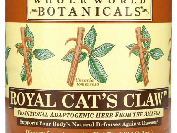 Whole World Botanicals, Королевский кошачий коготь, 140 г (4,9 унции)