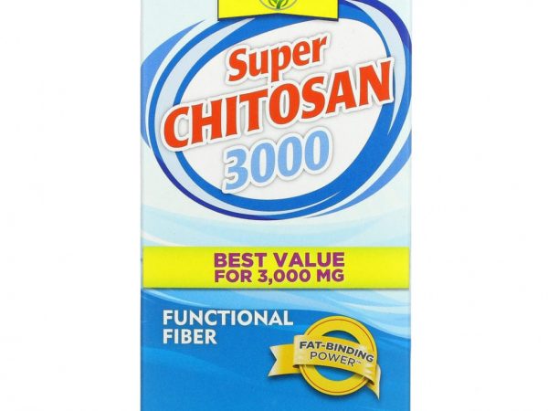 Natural Balance, суперхитозан 3000, 3000 мг, 120 растительных капсул