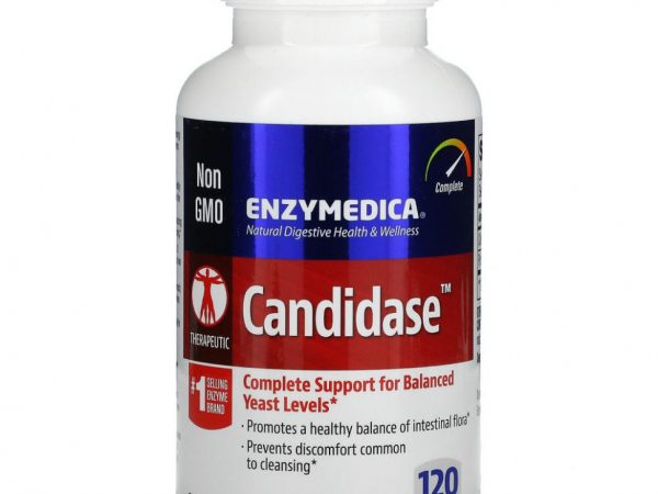 Enzymedica, Препарат Candidase, 120 капсул