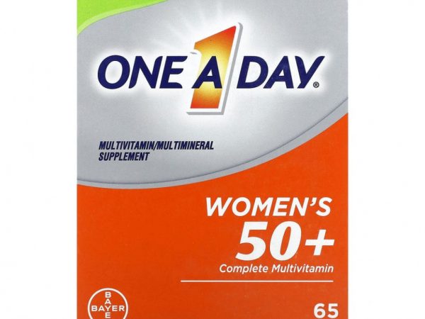 One-A-Day, полноценный поливитаминный комплекс для женщин старше 50 лет, 65 таблеток