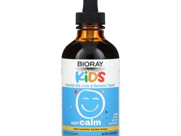 Bioray, Kids, NDF Calm, со вкусом ванили, 120 мл (4 жидк. унции)
