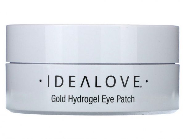 Idealove, Eye Admire, гидрогелевые патчи для глаз с золотом, 60 шт.