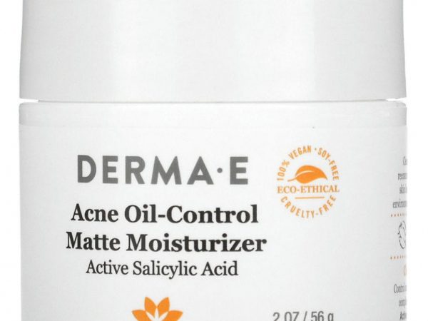 Derma E, крем против акне для восстановления баланса, активная салициловая кислота, 56 г (2 унции)