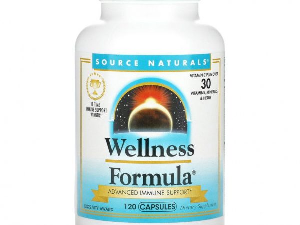 Source Naturals, Wellness Formula, 120 капсул