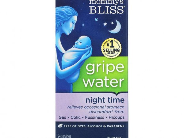 Mommy's Bliss, Время сна, водичка от колик, 4 унции (120 мл)