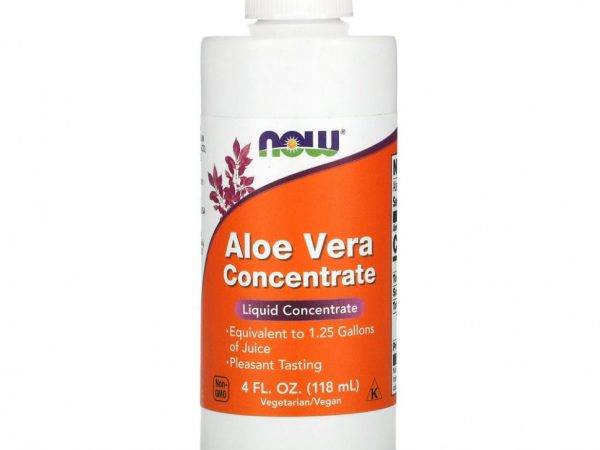 NOW Foods, концентрат алоэ вера, 118 мл (4 жидк. унций)
