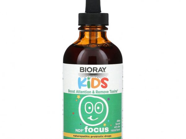 Bioray, Kids, NDF Focus, с цитрусовым вкусом, 120 мл (4 жидк. унции)