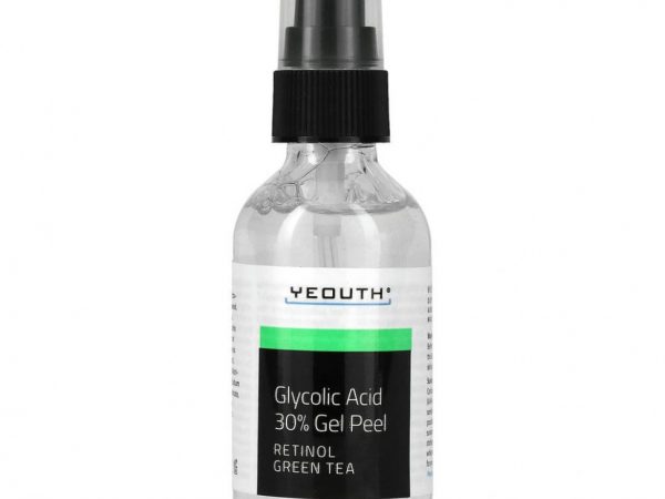 Yeouth, гель-пилинг с 30% гликолевой кислотой, 60 мл (2 жидк. унции)