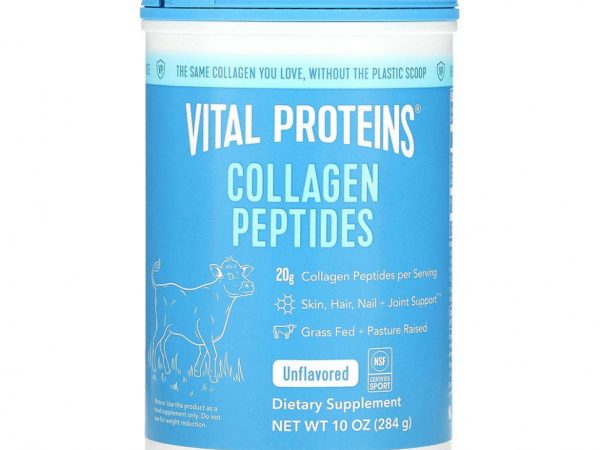 Vital Proteins, Пептиды коллагена, без вкусовых добавок, 284 г (10 унций)