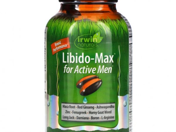 Irwin Naturals, Level Up Active Male, 60 мягких гелевых капсул с жидкостью