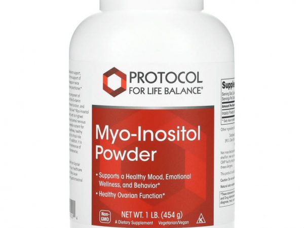 Protocol for Life Balance, Мио-инозитольный порошок, 454 г